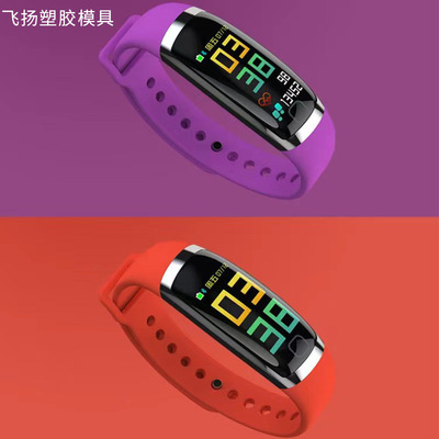 适用于智能手表表带硅橡胶TPU腕表带小蛮腰运动时尚休闲表带厂家
